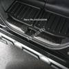For Nissan ROOX 2025 2026 stainless steel Built-in Rear Bumper Protector door Sill Trunk Threshold Tread Plate cover Accessories