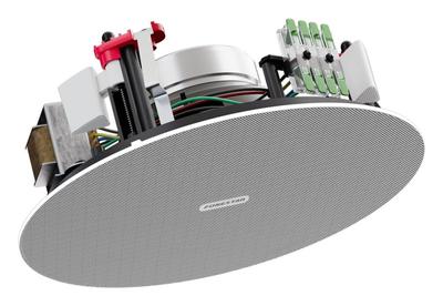 Fonestar SKY-6T - Round 6" Installation Speaker, White, Fonestar