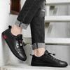 Genuine Leather Men Casual Shoes Breathable Mens Classic Sneakers All-match Skate Shoes Men 2024 New Arrival Flats for Men