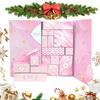 Christmas Calendar Box 24 Day Toy Countdown Calendar Festive Organizer Empty Container For Girls Party Boys Activities Festival