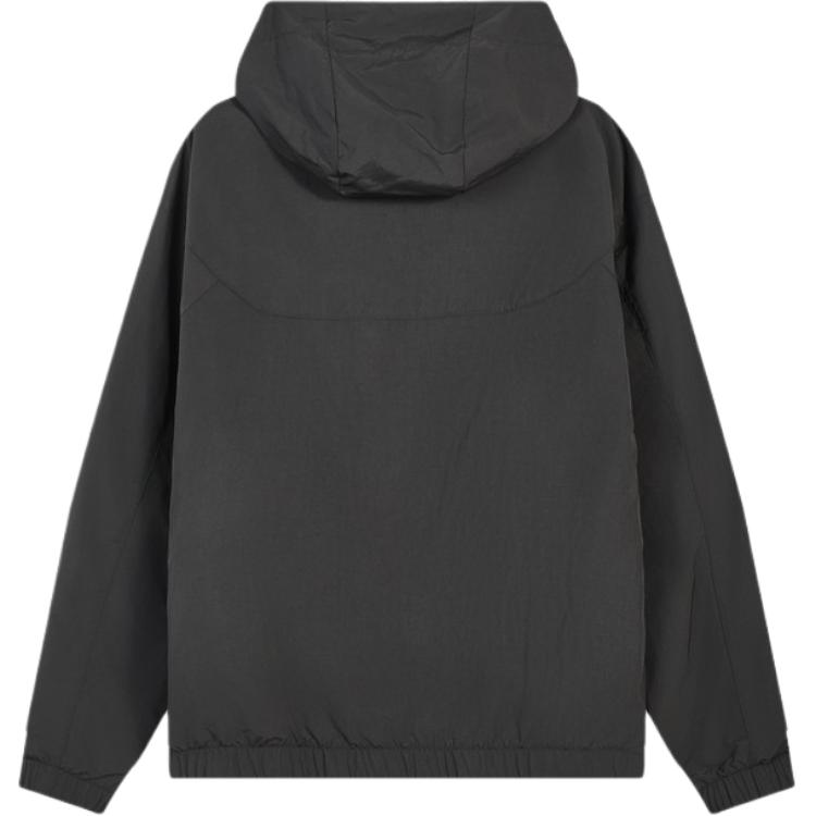 Puma Relaxed Woven Water-Resistant Fleece-Lined Thick Hooded Zip-Up Long Sleeve Jacket Men jackets 693554-01
