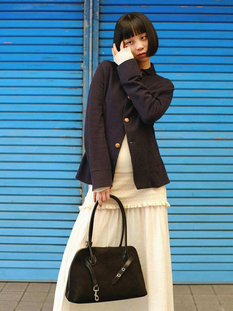 Denu [Outlet] Noa Bag [Suede Black]