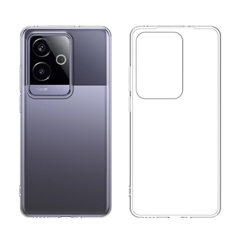 Applicable to OPPO RENO 16 domestic version ultra-thin transparent mobile phone case RENO 15F high-transparency tpu naked soft case