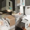 Automatischer Papierhandtuchspender Elektrischer Sensor für Küche Badezimmer Wand Unter Schränken Montage Batteriebetrieben