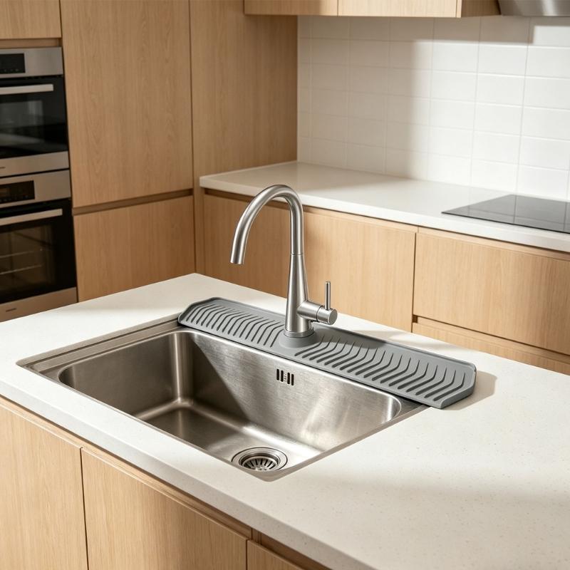 Identity Draining Rubber Bowl Base 30 divisions Length Protects Counter From Leaks And blemishes Perfect For Washing Dishes And Fruits
