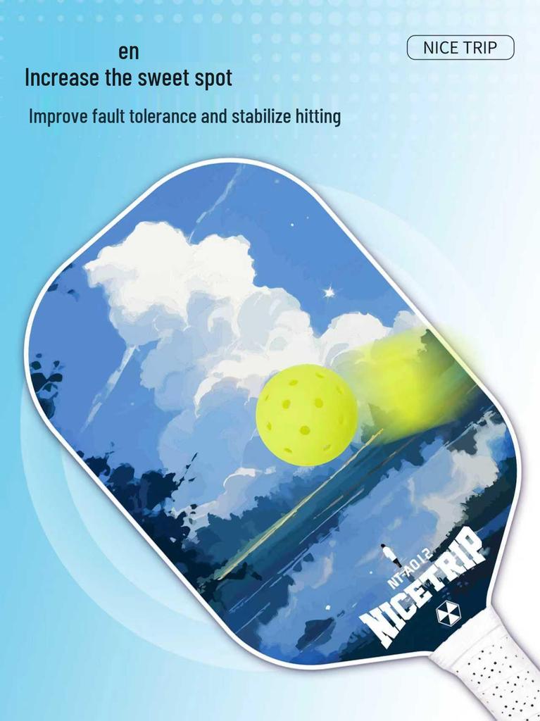 Professionelles Fiberglas-Pickleball-Schlägerset für Kinder und Erwachsene