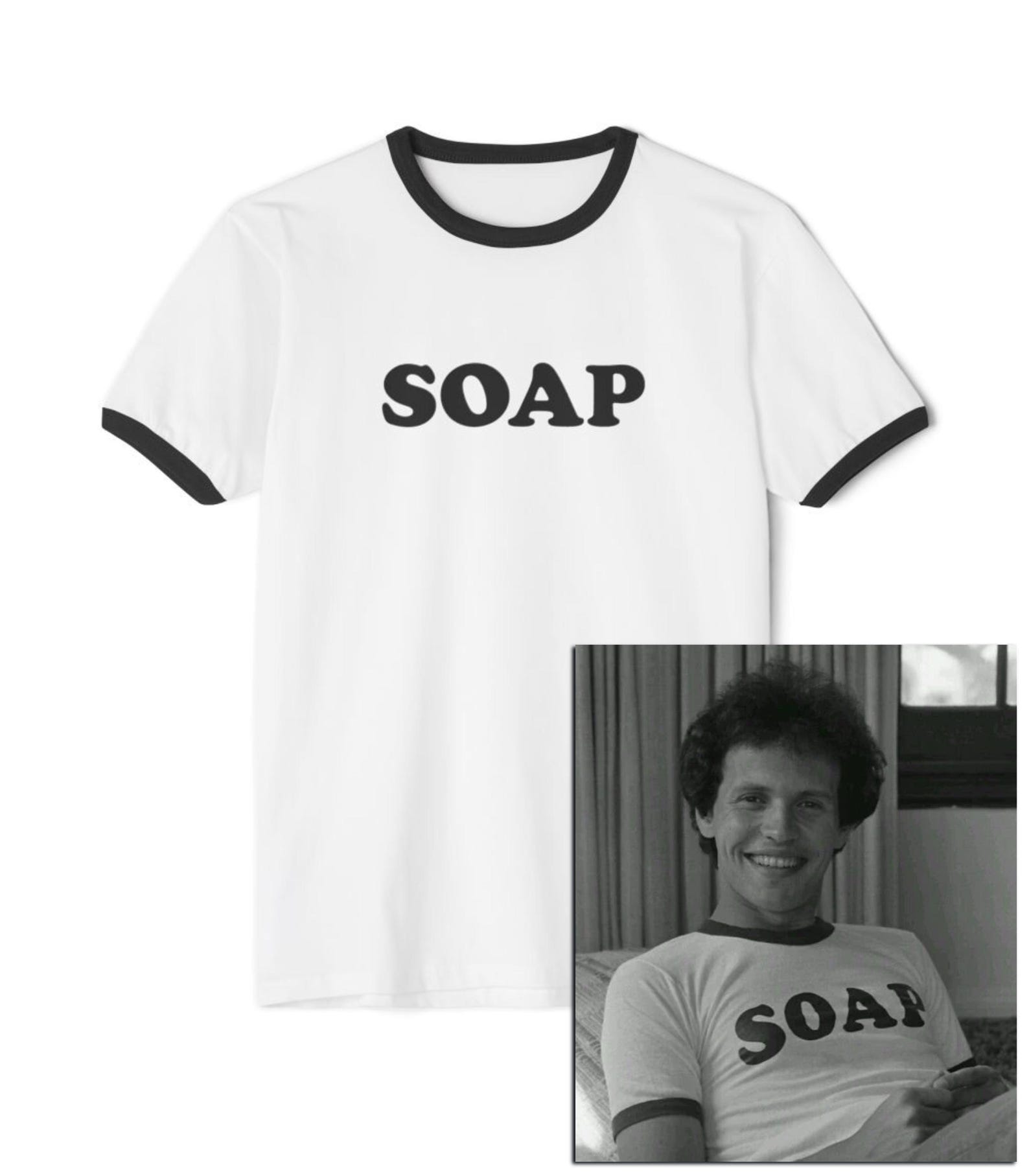 Soap T-Shirt, Funny Tee, Comedy, Comedian, 80s, City Slickers, When Harry Met Sally, SNL, SNL, Comic, Stand Up, 80s Comedy, Comedy Gift L