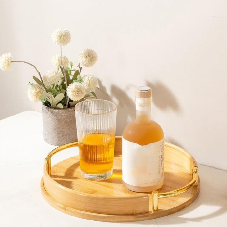 Sturdy Bamboos Snacks Tray Great For Entertaining Guests Home Or Hotel Event