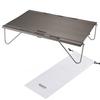 Camping Table Compact Field Kite ST-632GG Graphite Gray Made In Japan Ultra-lightweight 280g Low Table Foldable Tyvek Storage Case Included Solo