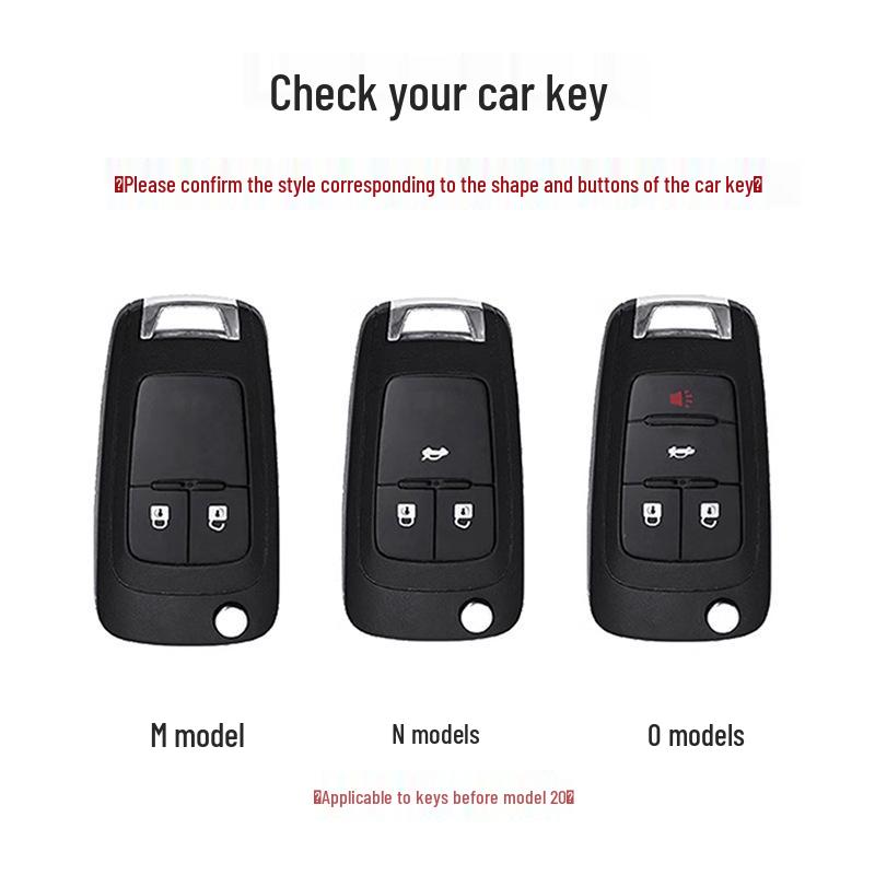 Chevrolet Key Cover: 3D Suede Protection for Cavalier, Malibu, Cruze, Trax, Monza, Sail
