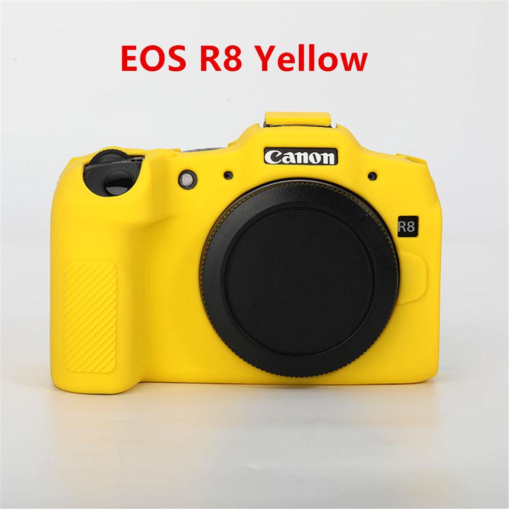 Soft Silicone Armor Camera Body Case For Canon EOS R10 R50 R100 R5 R6 R6II R7 R8 RP Protective Rubber Cover