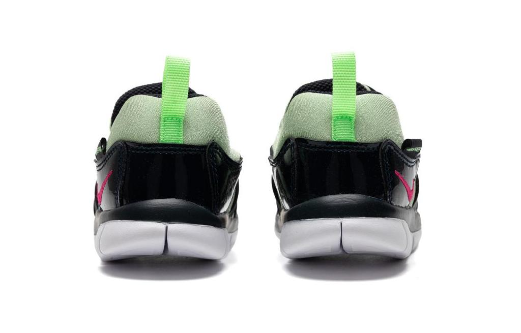 Nike Dynamo Free Low top Toddler Shoes Black Green Infant And Toddler 343938-440