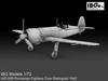 IBG Romanian Fighter Plane Over Stalingrad Plastic Model Kit PB72567 1/72 IAR.80B (Airplane)