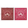 55x55cm Men's Headscarf Handshake Print Imitation Silk Woman Hip Hop Face Towel Breathable Peace Dove Arabic Square Headscarf