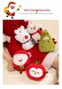 Children's Plush Santa and Snowman Christmas Dolls Gift