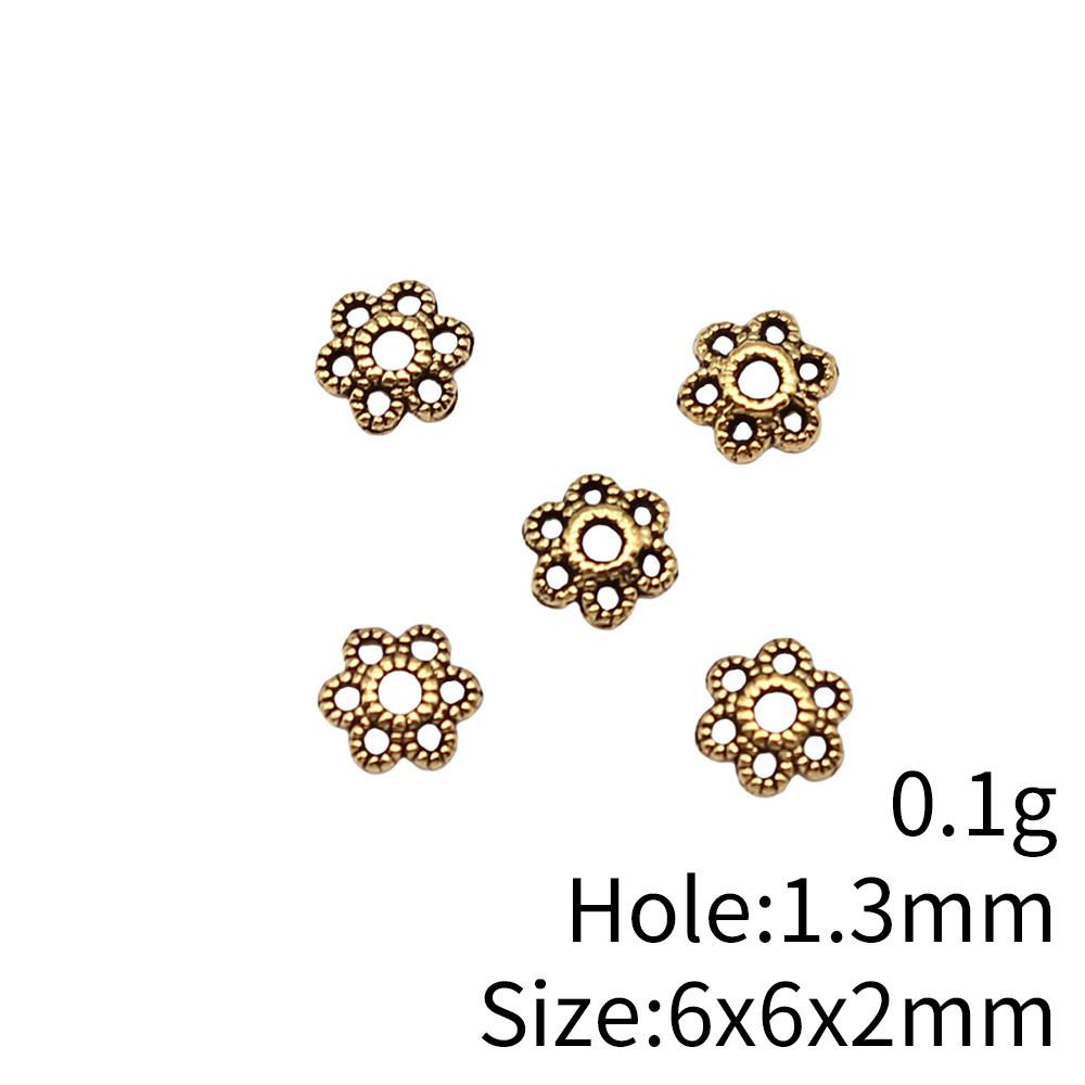 New Year's Day Jewelry Findings And Components Mini Torus Spacer Beads Accessories Parts Art Supplies Accessories Accessories