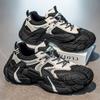 Sommer Netz atmungsaktiv lässige Sportschuhe Student dicke Sohle höhenverstellend Papa Schuhe