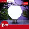 DreamBubble Outdoor Solar Acrylic Sphere Pillar Light