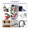 100PCS Screw End     White PVC Anti Aging Flexible Flame Retardant End Cover for