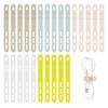MABAHON 25-Piece Silicone Cable Ties, Adjustable, Portable, Multi-Functional, Reusable, Washable, Compatible with Charging Cables, Power Cords, and