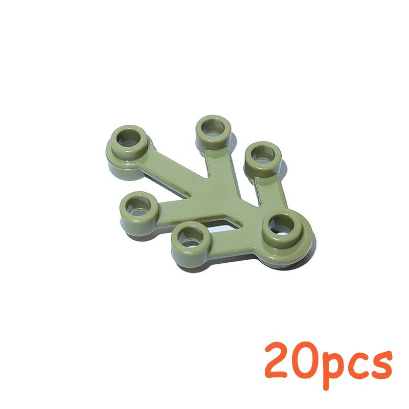 MOC Plants Accessories Bricks City Big Pine Tree Branch Bush Green Grass Flower Building Bricks 2417 2423 4727 6255 30176 33291