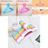Plastic Wardrobe Hangers With Slot Design For Home Closet Use