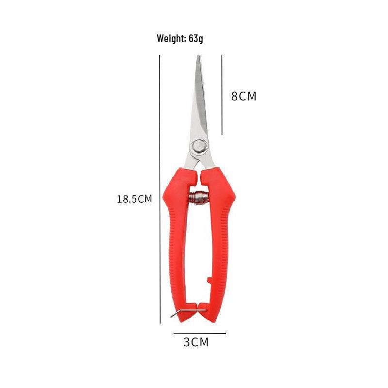 Stainless Steel Multifunctional Pruning Shears for Gardening and Floral Use