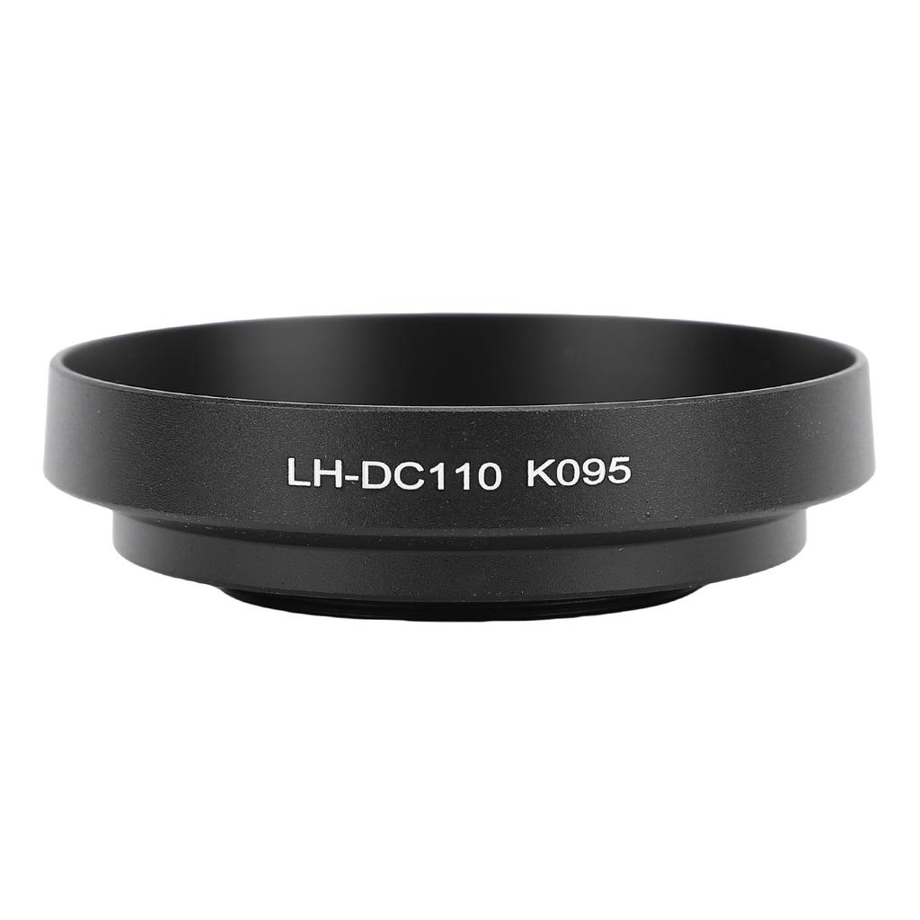 Camera Lens Hood Fit for G1 X Mark III G1XIII G1XM3 Metal Reversible Camera Lens Shade for Blocking Excess Sunlight