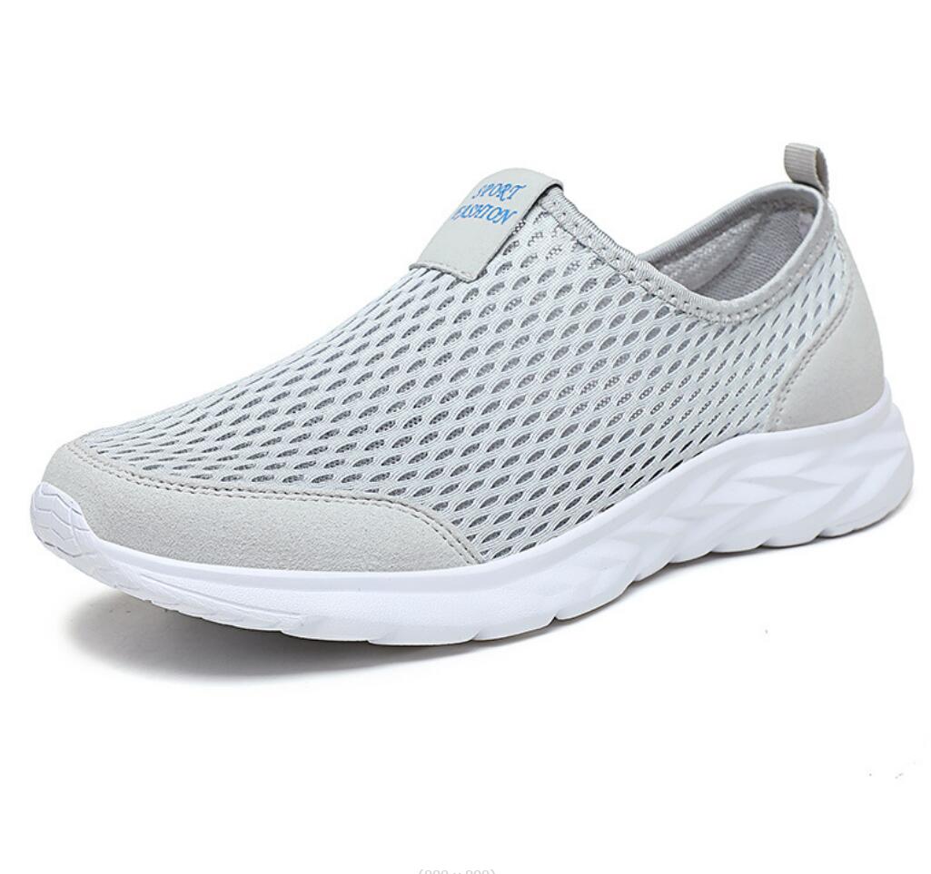 Модные вулканизированные туфли мужские кроссовки дышащая мужская повседневная обувь — фото 8