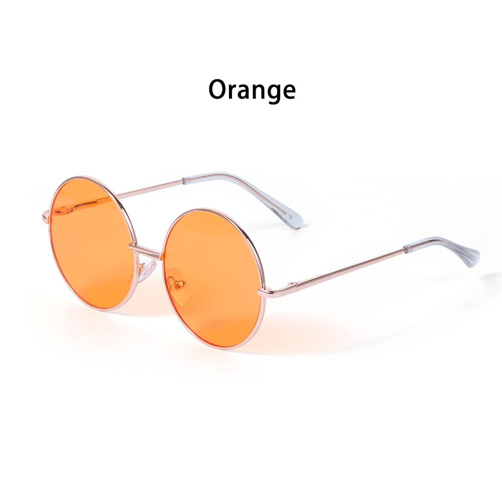 1 Stück Retro-Sonnenbrille für Kinder Süßigkeitenfarbe Runder Rahmen Sonnenbrille für Jungen Mädchen Anti-UV Vintage-Sonnenbrille Brillen