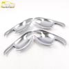 18-21 IX35 Door Handle Bowl Covers: Electroplated, Scratch-Resistant Stickers