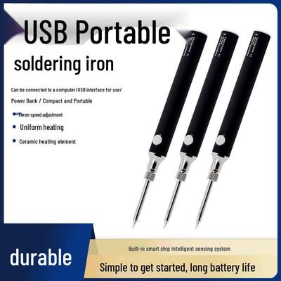 USB Wireless Soldering Iron Pen for Household Use - Compact Electric Welding Tool