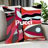 brand EMILIO PUCCI Cushion Cover Cushion Cover Set 4Pcs 50x50 45x45 40x40 Pillowcase Decorative Sofa Home Decor