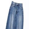 Fashion Style 2024 Summer New Arrival Women's Easiest for Match Slit Design High Waist Mid Length Long Length Denim Skirt 2553241