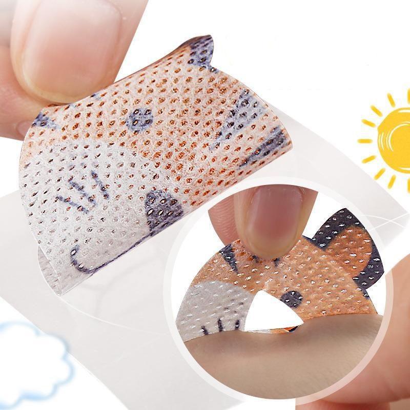 30PCS Anti-Snoring Stickers Cartoon Style Mouth Tape Improved Breathing Relief for Kids Children Fox Tiger Frog Pig Panda