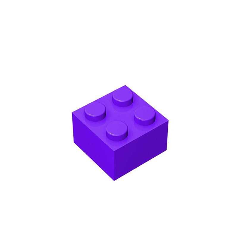 Non-Toxic 10Pcs 3003 2X2 High 4-Hole Building Block Moc Color Loose Parts Compatible With Brick Diy Children'S Toy Assembly