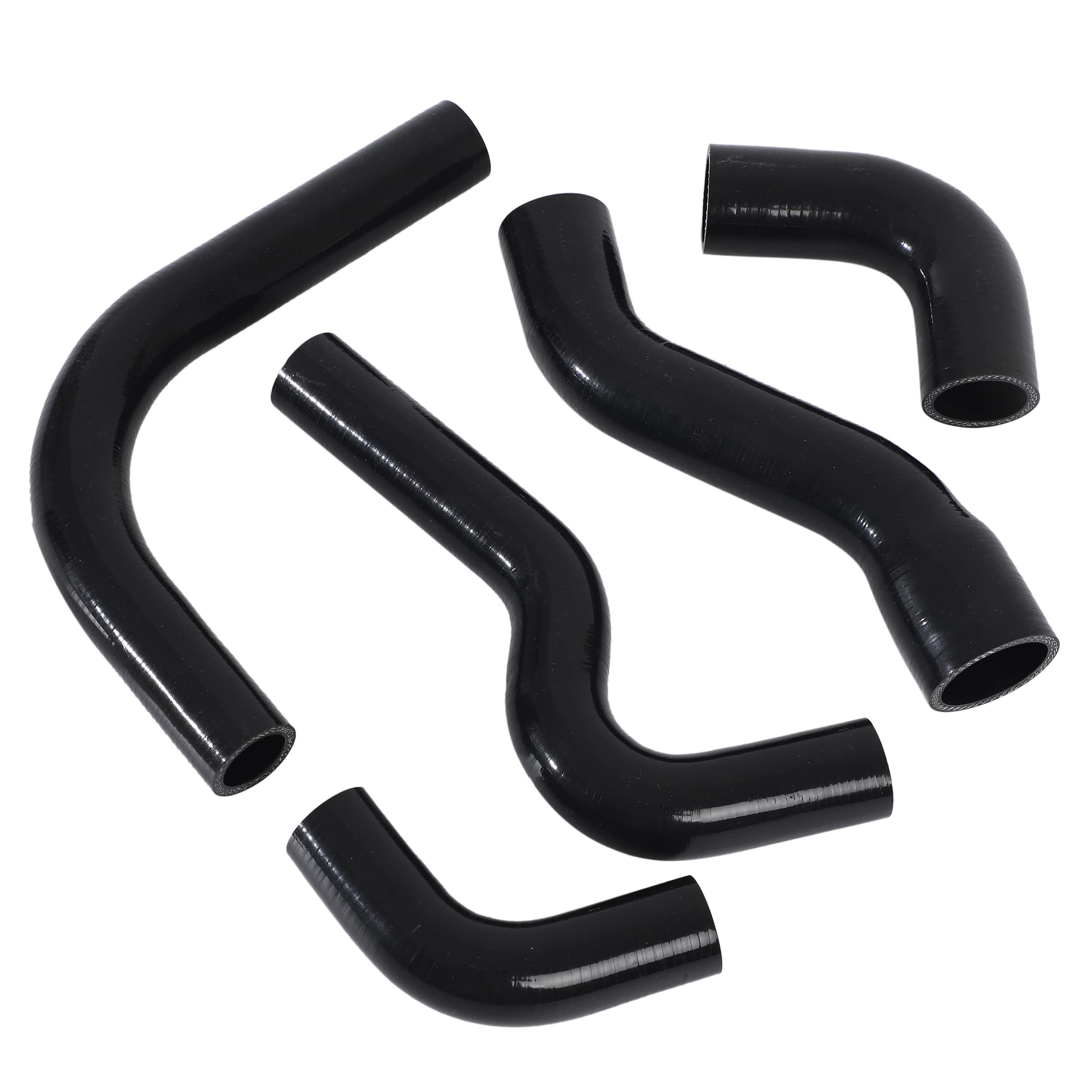 

Life Palette JA11 Jimny Силиконовые патрубки радиатора Комплект турбопатрубков 5 штук (черный) чёрный