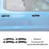 For Chevy Silverado Suburban Sierra 20+Carbon Fiber Door Handle Bezel Cover Trim