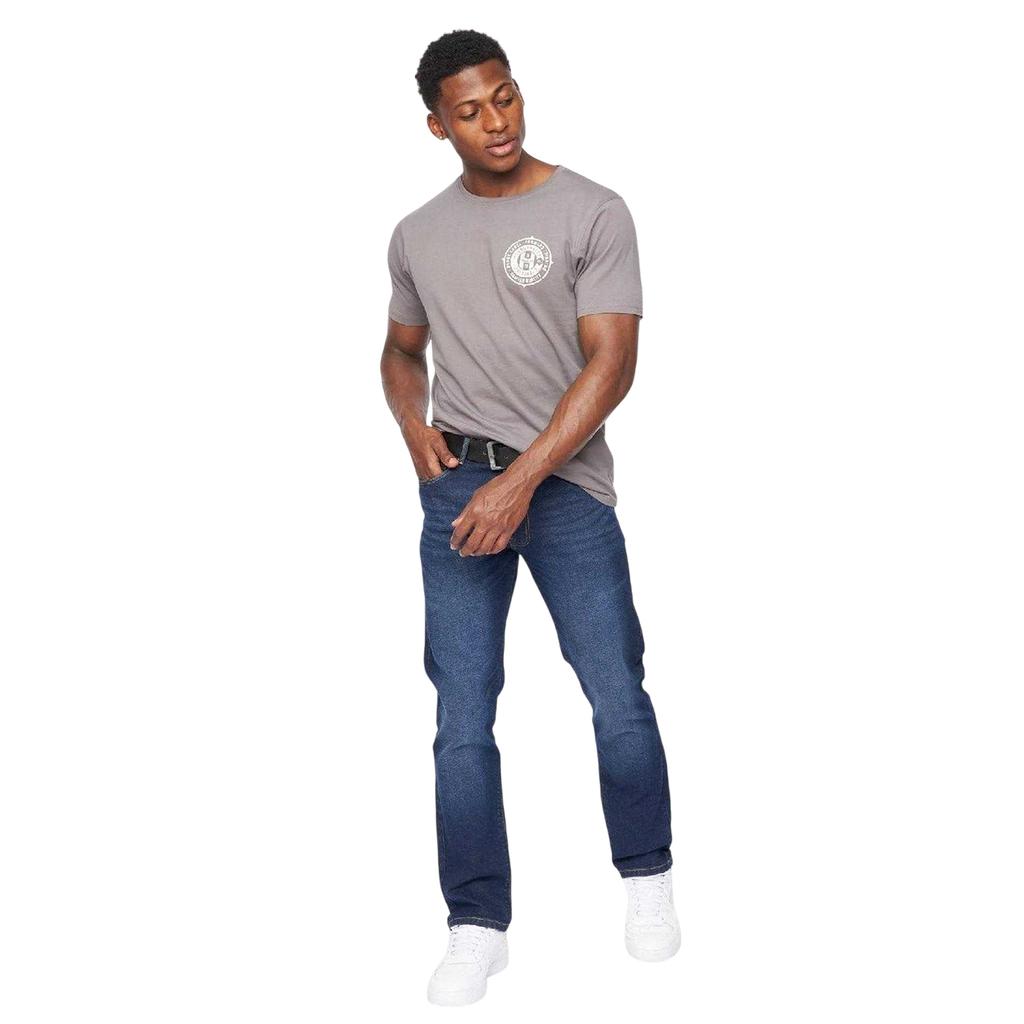 Crosshatch Mens Cadman Straight Jeans