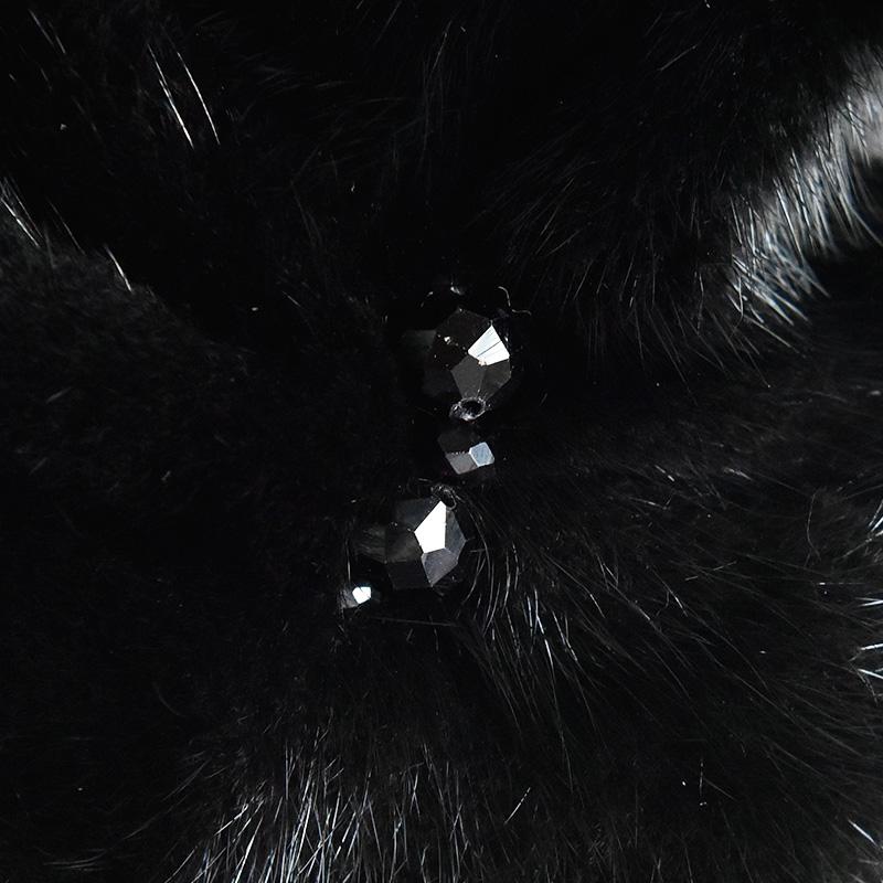 Women Winter Whole Mink Fur Hats Hand-Sewn Fashion Genuine Fur Bonnets Warm Female Casual Ski Designer Earflap Beanies Hats