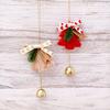 New Christmas Tree Bell Pendant Hanging Bell Doorbell Pendant Christmas Car Hanging Wind Chimes Gift Christmas Decoration