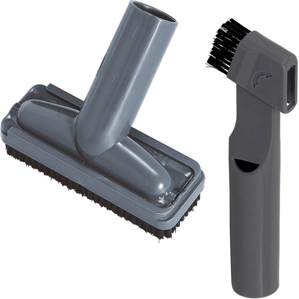 Iris Ohyama Stick Vacuum Cleaner, Cyclone Type, 2-Way, Crevice Nozzle, Small Brush, IC-S55E-S