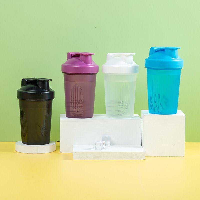 400ML Fitness Protein Shake Cup with Scale and Custom Logo