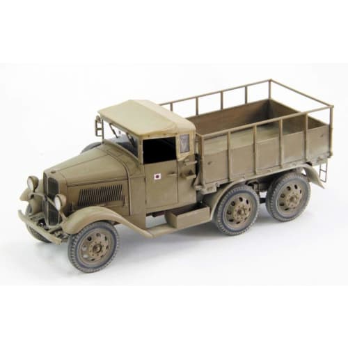 Fine Molds 1/35 Scale Japanese Army Type 94 Six-Wheel Automatic Freight Car, Canvas Top, Plastic Model Kit FM31