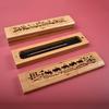 Portable Bamboo Incense Burner for Travel, Home, & Study - Holds Sandalwood & Agarwood, Short Style Design