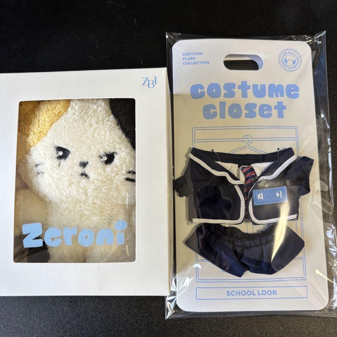 

[USED] ZEROBASEONE Ricky zeroni stuffed animal uniform with trading card