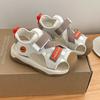 2025 Summer Kids Sandals for Boys Anti-slippery Sole Toddler Beach Shoes Hook&loop Baby Boys First Walkers Barefoot Casual Wear