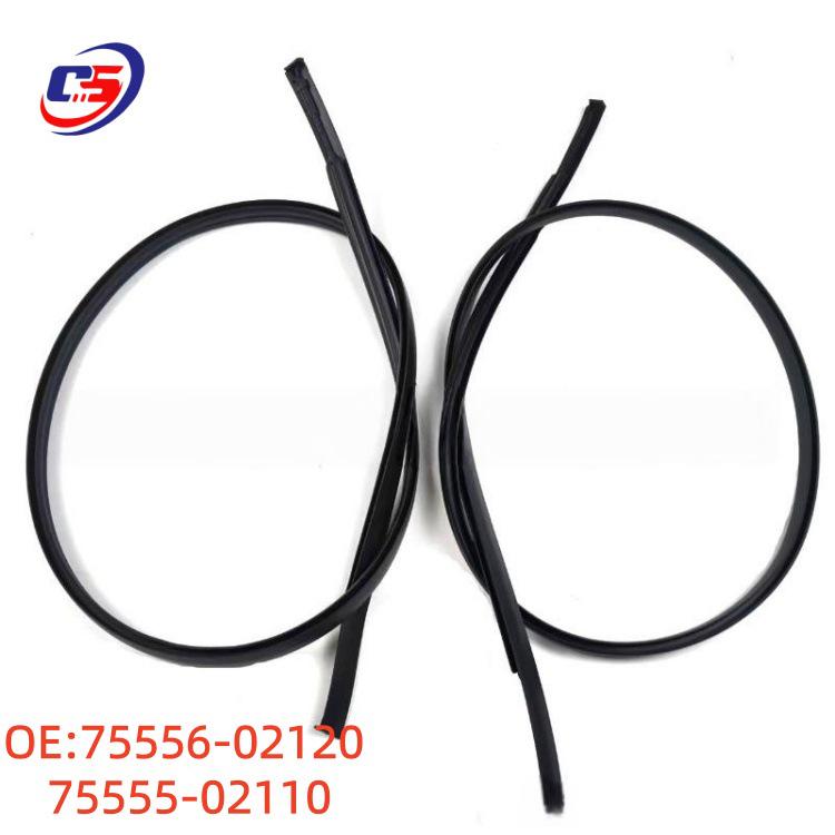 Roof Gutter Trim Strip for Toyota Corolla (2007-2013) - Models 75555-02110 & 75556-02120 75556-02120 75555-02110