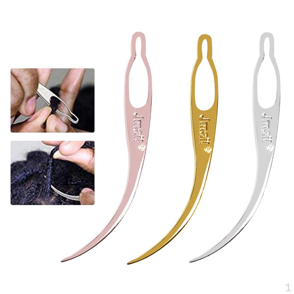 

3x Dreadlocks Tools Crochet Extensions Decor 3