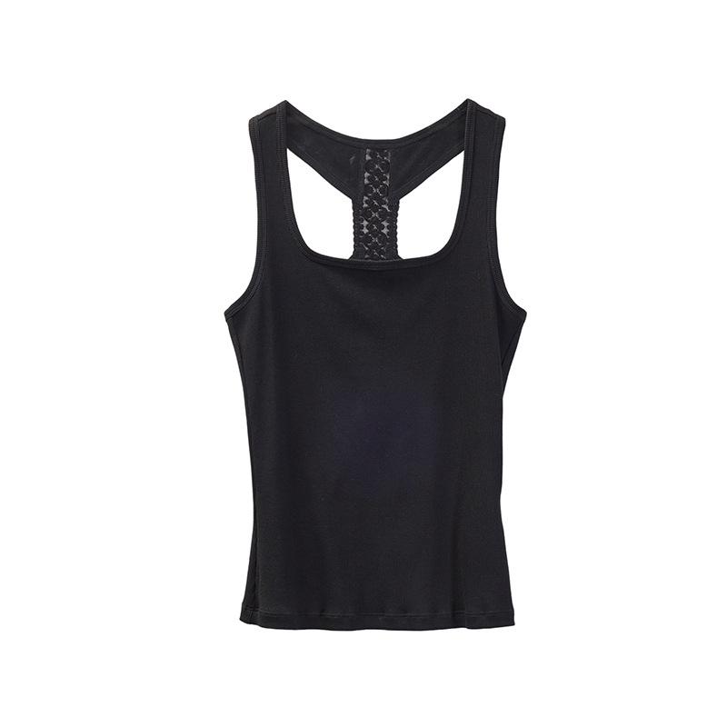 Women s Ribbed Slimming Camisole - Spring Solid Color Versatile Commute Top Large